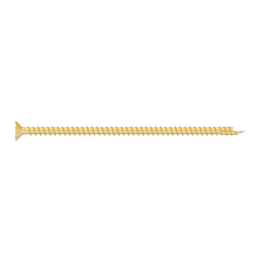 Simpson Strong-Tie SDCF22700 Strong-Drive SDCF TIMBER-CF Screw, 0.315-in. x 7-in. T40, Yellow Zinc, 250-Pack
