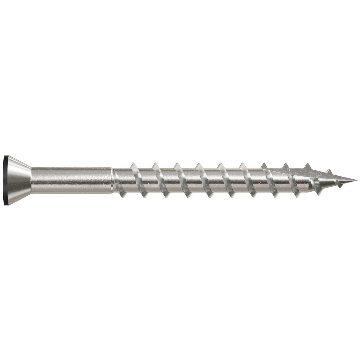 Simpson Strong-Tie T07162FT20BK Trim-Head Screw, 6-Lobe Drive, #7 x 1-5/8-in. T-15 Type 316, Black, 20-Pack