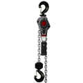 JET 376800 JLH Series 1-1/2 Ton Lever Hoist, 5-Foot Lift with Overload Protection & Shipyard Hooks