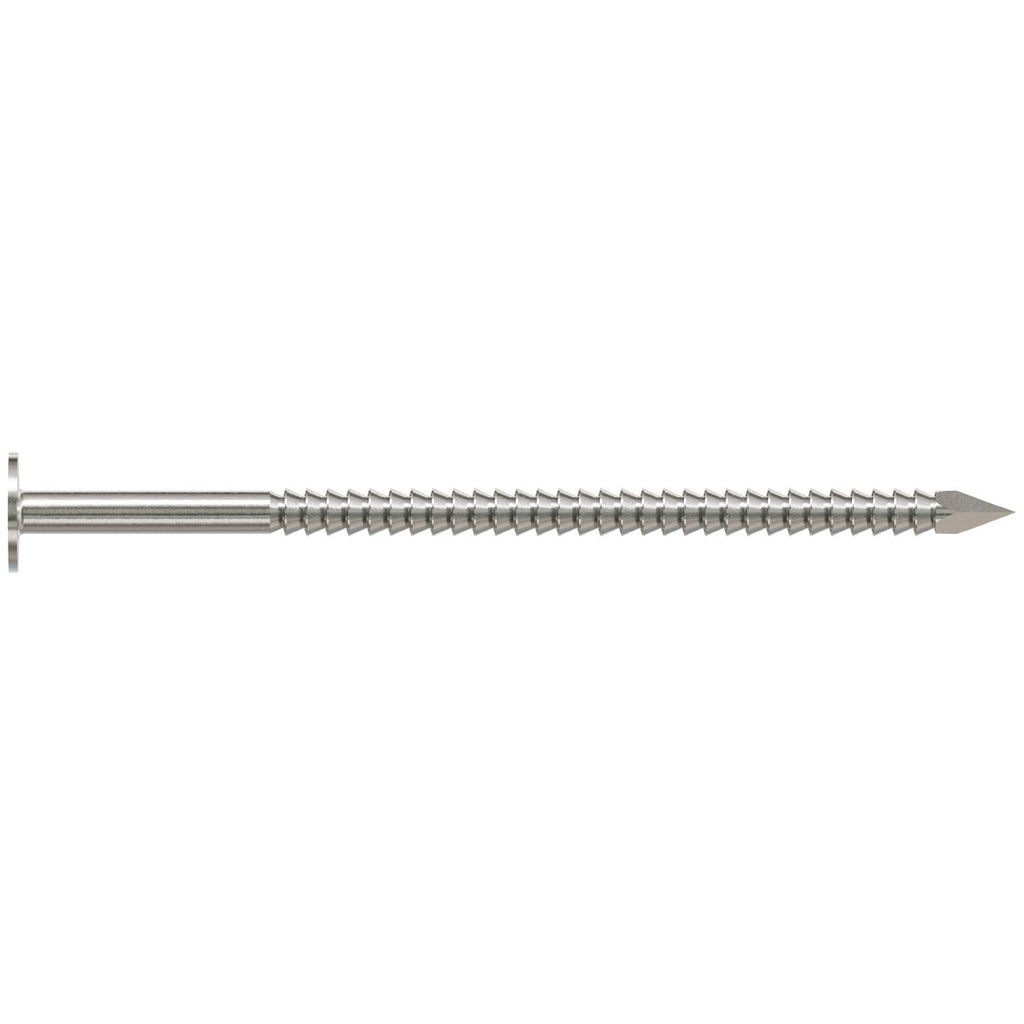 Simpson Strong-Tie S1010ARN1 Roofing Nail, Annular Ring Shank, 3-in. x .131-in. Type 304 Stainless Steel, 1-lb.