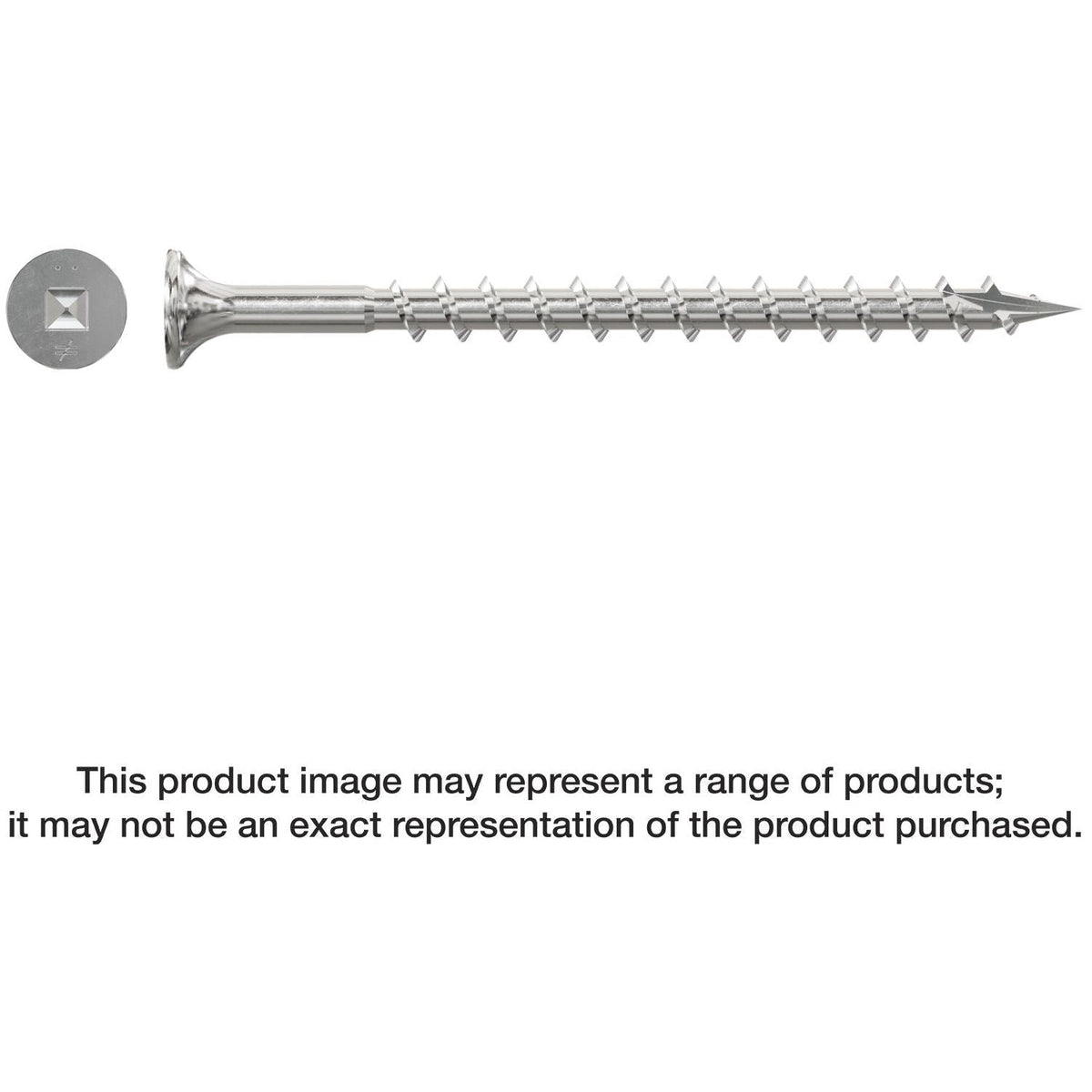 Simpson Strong-Tie SSWSC212BS SSWSCB Roofing Tile Screw (Collated), #8 x 2-1/2-in. #2 Square, Type 305, 1500-Pack