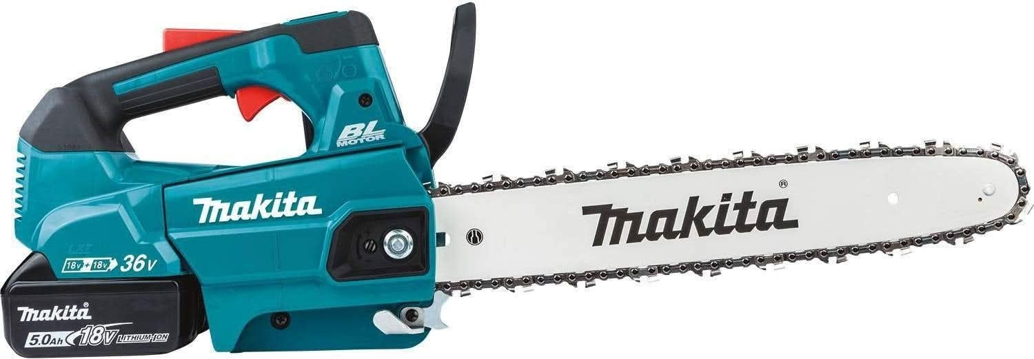 Makita XCU08PT 36V (18V X2) LXT Brushless 14" Top Handle Chain Saw Kit (5.0Ah)