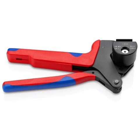 Knipex 8-1/4-in. Crimp System Pliers for MC4 Evo 2 Connectors (97 43 66 EVO)