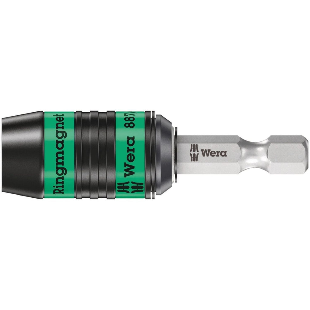 Wera 887/4 Rr Rapidaptor Universal Bit Holder With Ring Magnet, 1/4-in.x57-mm.