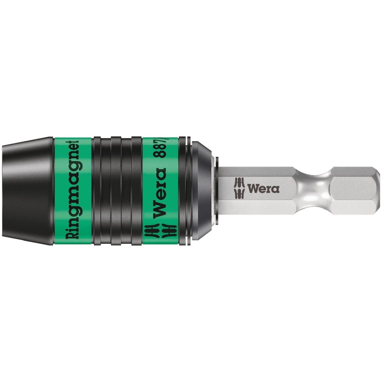 Wera 887/4 Rr Rapidaptor Universal Bit Holder With Ring Magnet, 1/4-in.x57-mm.