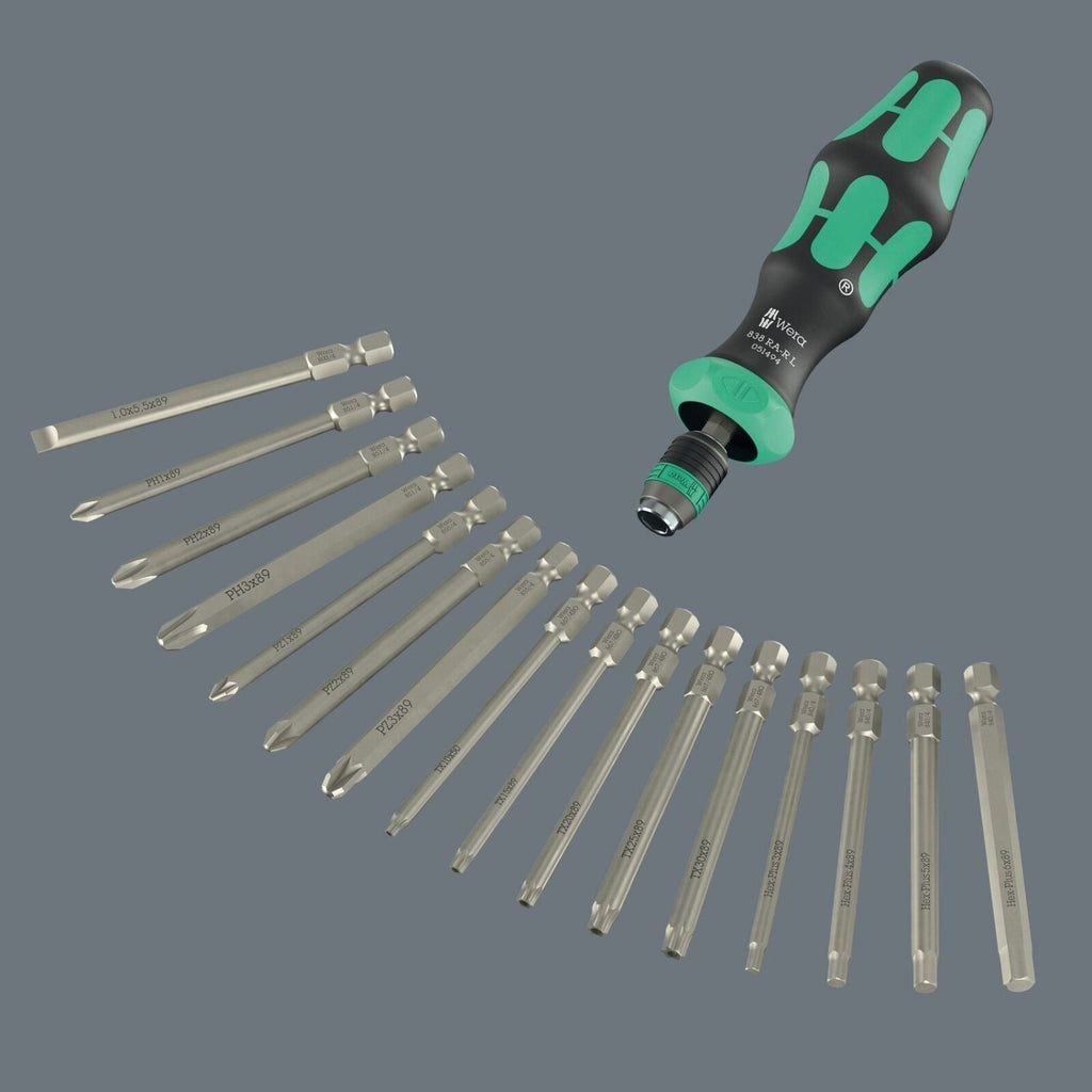 Wera Kraftform Kompakt 60 Ra-R 1, 17-Pieces