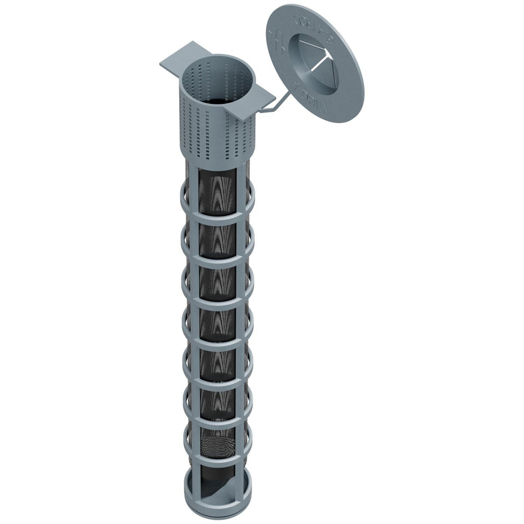 Simpson Strong-Tie 3GWS758P Opti-Mesh 8-in. Epoxy Adhesive Plastic Screen Tube for 3/4-in. Rod for SET-3G