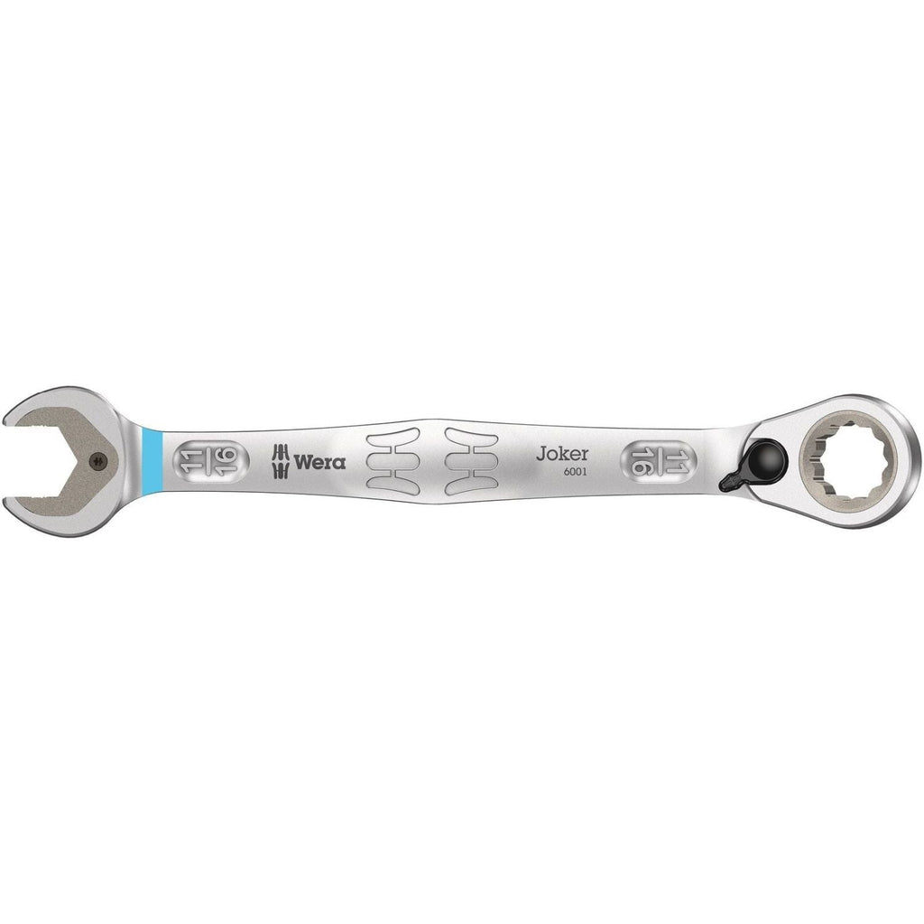 Wera 6001 Joker Switch Ratcheting Combination Wrench, With Switch Lever, Imperial, 11/16-in.x234-mm.