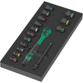 Wera 9724 Foam Insert 8010 B Zyklop Comfort Ratchet Set 1, 3/8", 16-Pieces
