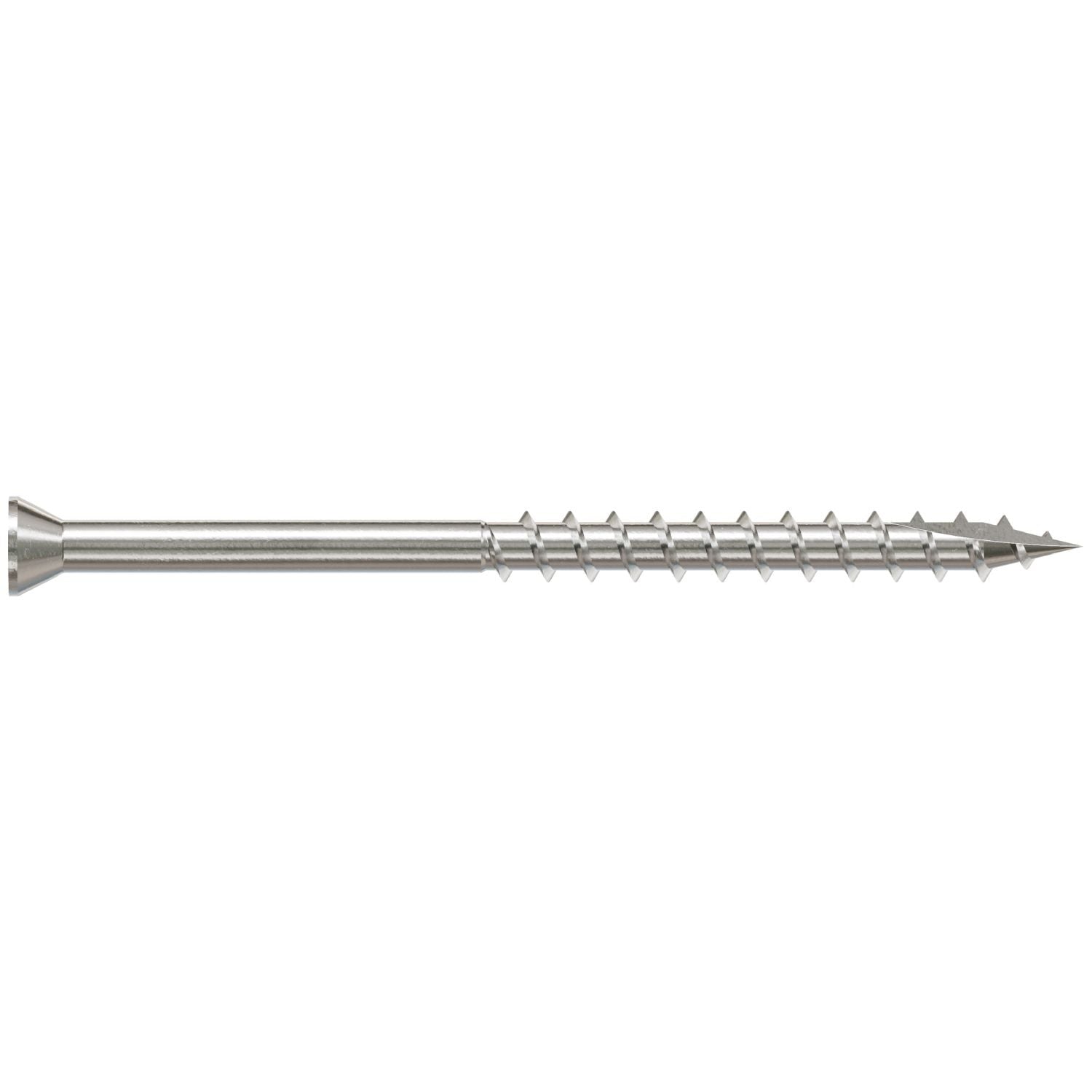 Simpson Strong-Tie S07250FB1 Trim-Head Screw, Square Drive, #7 x 2-1/2-in. #1 SQ, Type 305, 1-lb.