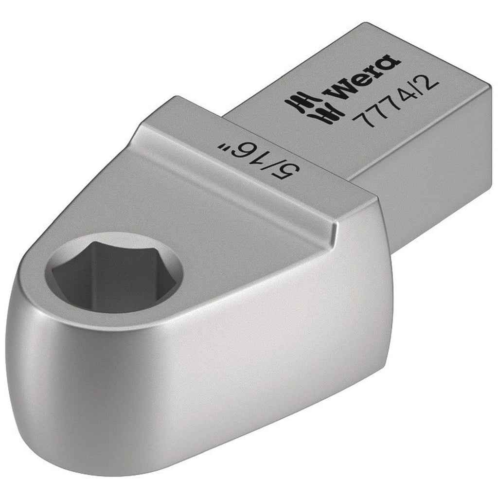 Wera 7774/2 Bit Adapter Insert, 5/16", 9X12-mm., 9X12x5/16-in.x42-mm.