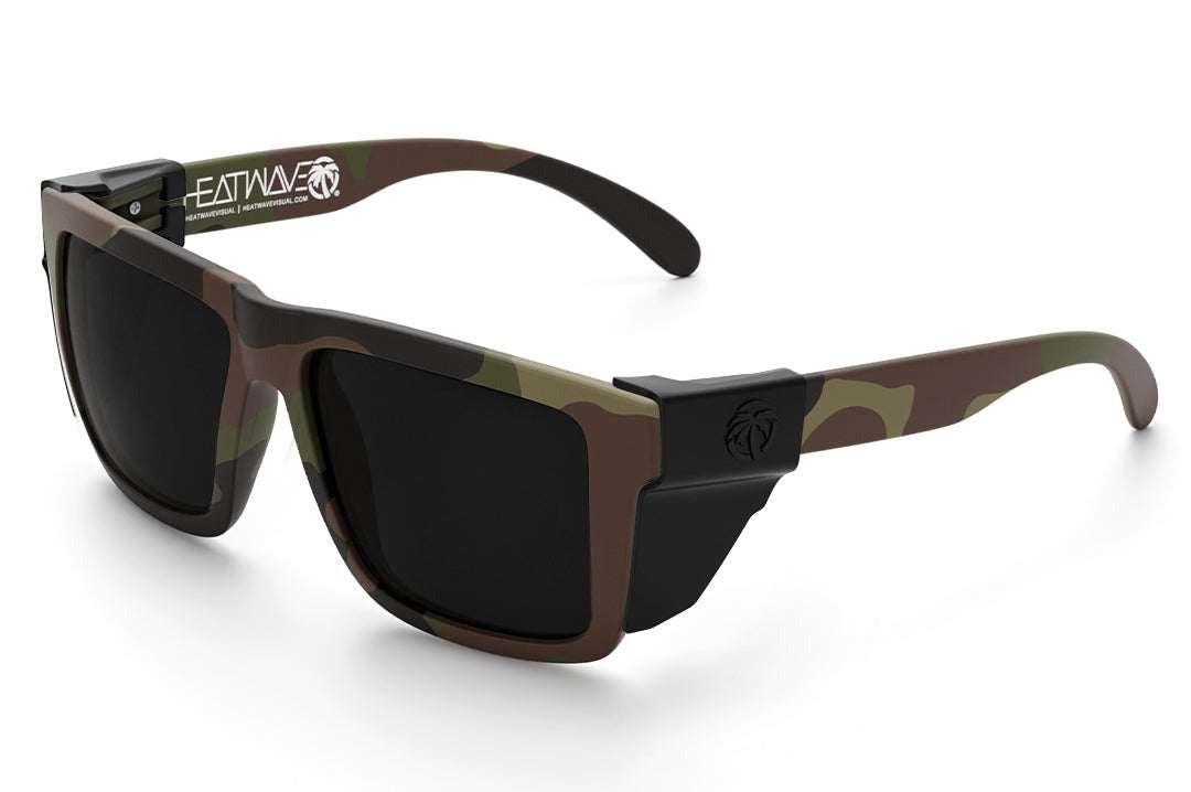 Heat Wave XL VISE Z87 Fleck Camo Sunglasses