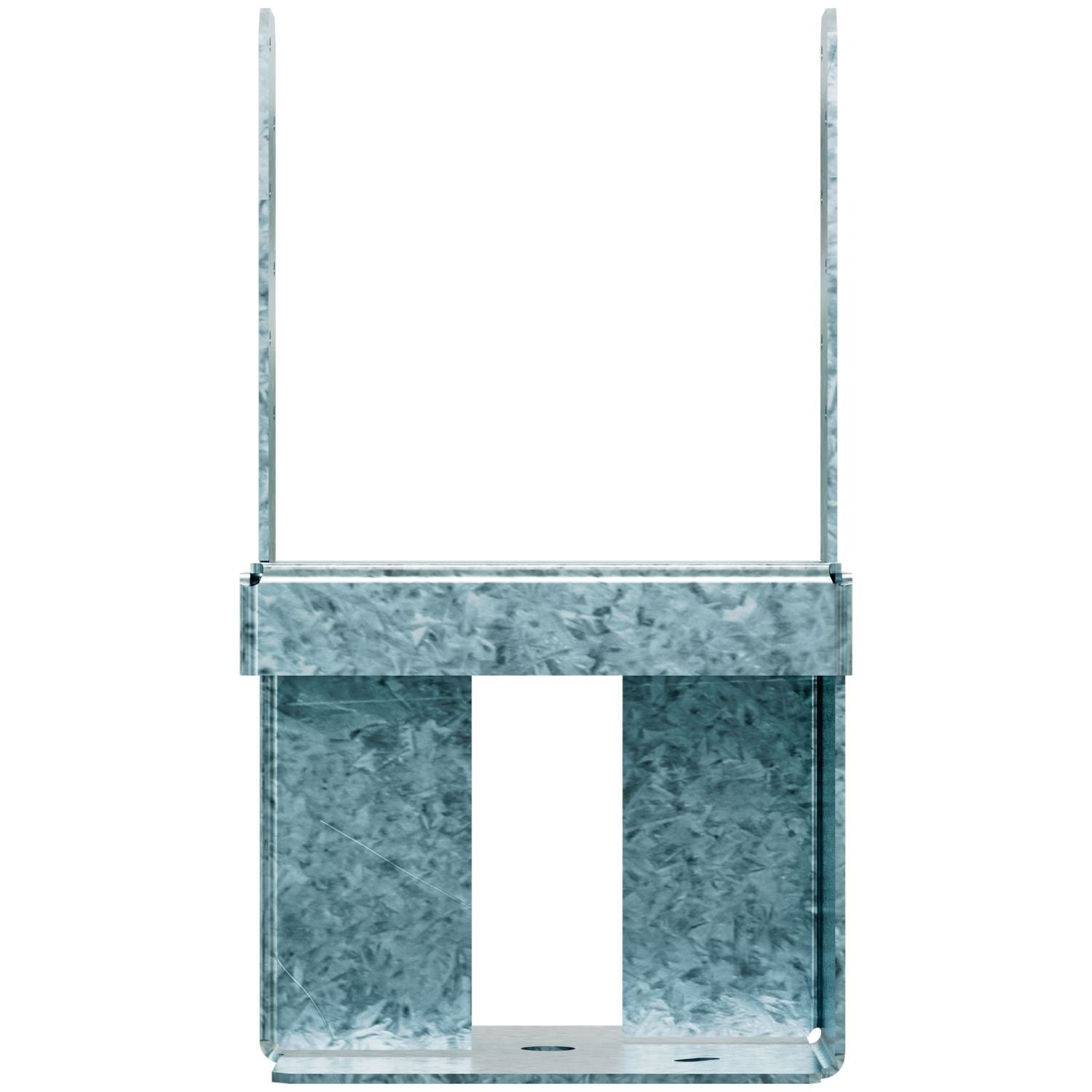 Simpson Strong-Tie PPB66-4Z PPBZ Porch Post Base for 6x6 Post and 4-in. Slab