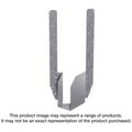 Simpson Strong-Tie THAR422 THAR 22-5/8-in. Galvanized Adjustable Hanger for 4x Floor Truss, Skewed Right 45°
