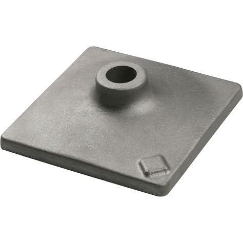 Bosch HS2125 8 In. x 8 In. Tamper Plate 1-1/8 In. Hex Hammer Steel