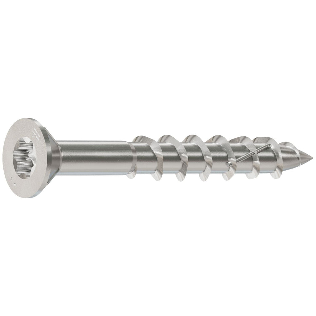 Simpson Strong-Tie S10150WP1 Deck-Drive DWP WOOD SS Screw, #10 x 1-1/2-in. T-25, Flat Head, Type 305, 1-lb.