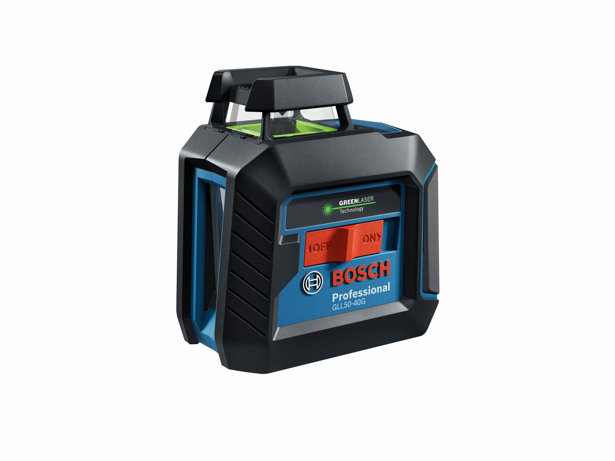 Bosch GLL50-40G Green-Beam Self-Leveling 360° Cross-Line Laser