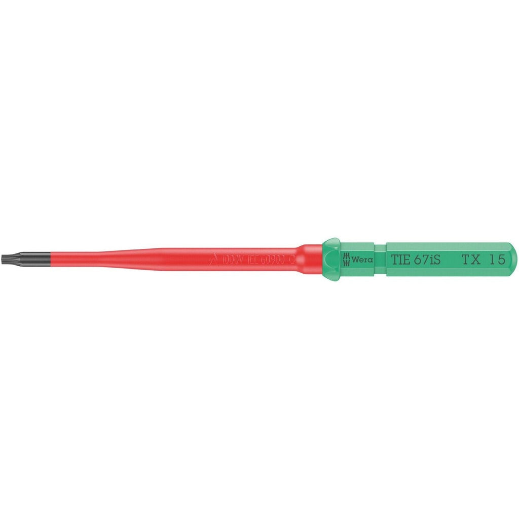 Wera Kraftform Kompakt VDE 67 Is Torx Take It Easy, Torx 15x157-mm.