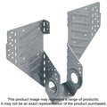 Simpson Strong-Tie LSSR210-2Z LSSR Light Field-Adjustable Rafter Hanger for Double 2x