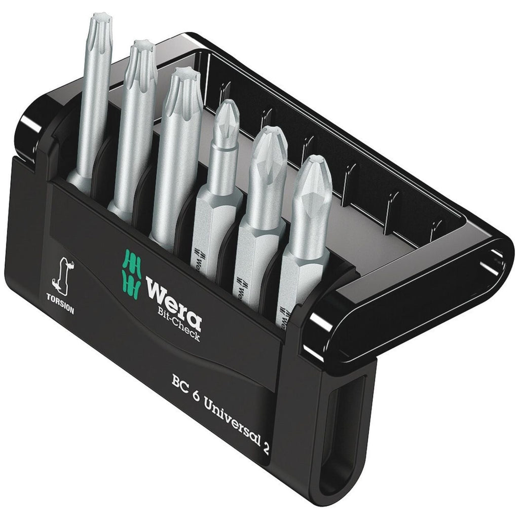 Wera Bit-Check 6 Universal 2, 6-Pieces
