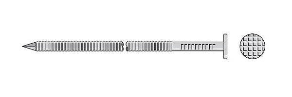 Simpson Strong-Tie S16APBB Post and Beam Nail, Annular Ring Shank, 3-1/2-in. x .148-in. Type 304, 25-lb.