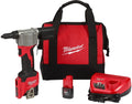 Milwaukee 2550-22 M12 Cordless Pop Rivet Tool 1.5AH Kit