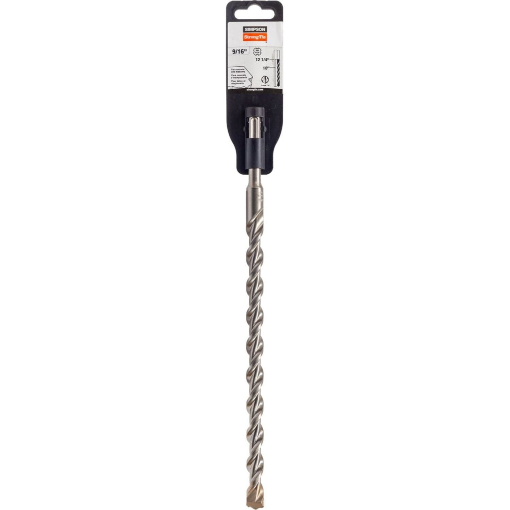 Simpson Strong-Tie MDPL05612 9/16-in. x 12-1/4-in. SDS-plus Shank Drill Bit