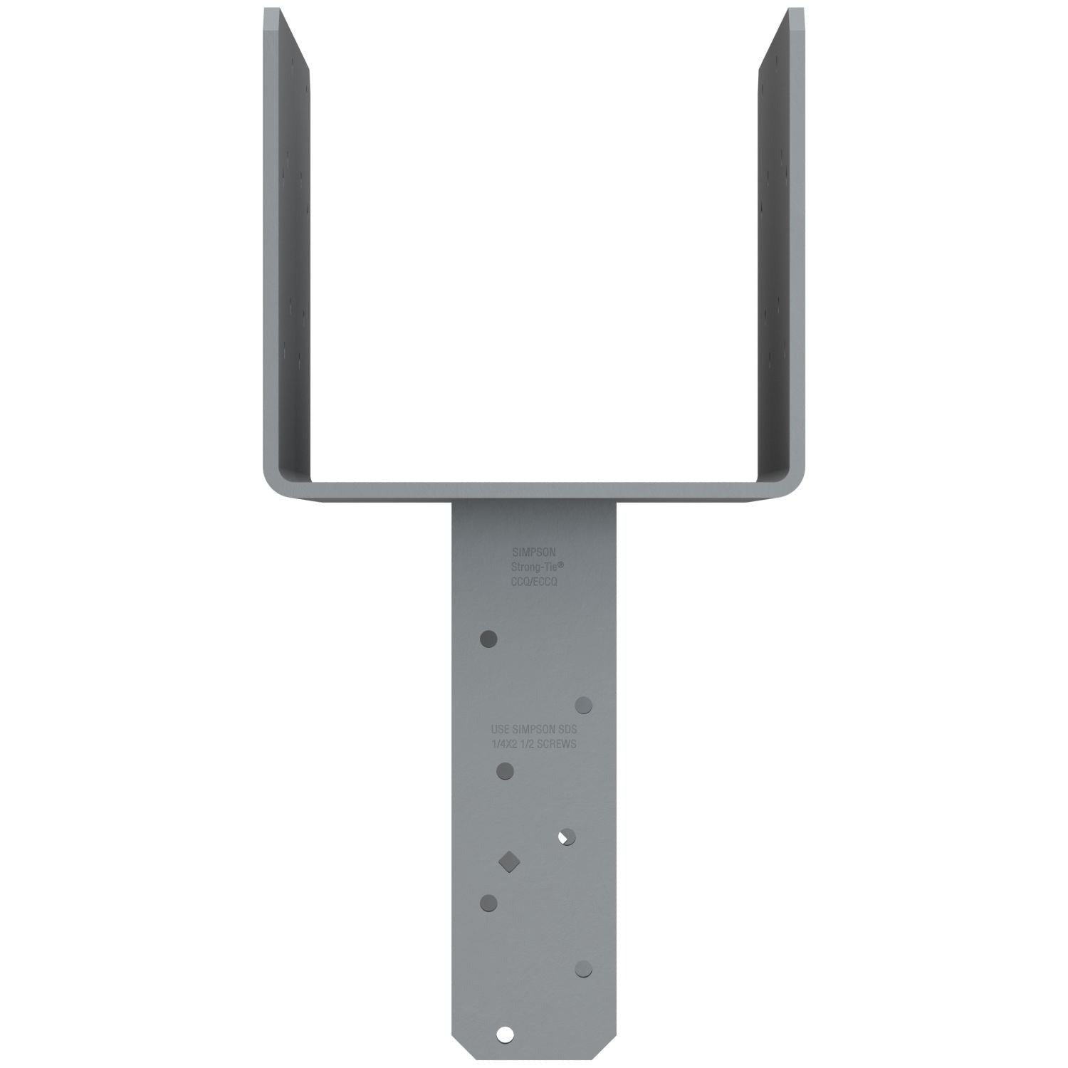Simpson Strong-Tie CCQ86SDS2.5 CCQ Column Cap for 8x Beam, 6x Post with Strong-Drive SDS Screws