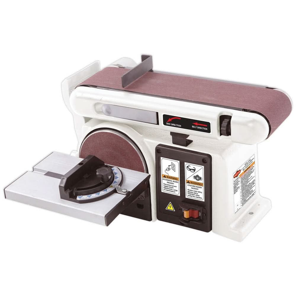 Shop Fox W1855 4-Inch x 36-Inch Horizontal / Vertical Belt Sander with 6-Inch Disc