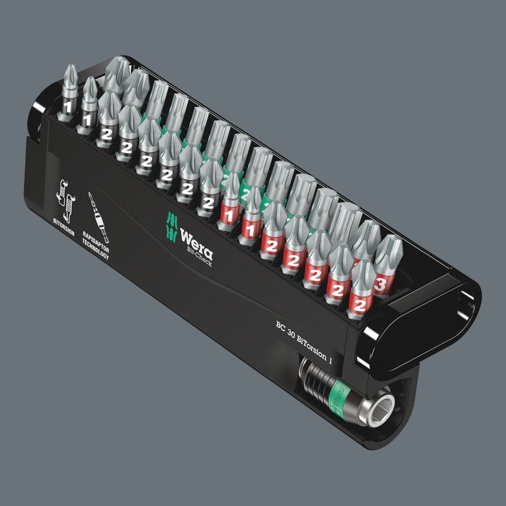 Wera Bit-Check 30 Bitorsion 1, 30-Pieces