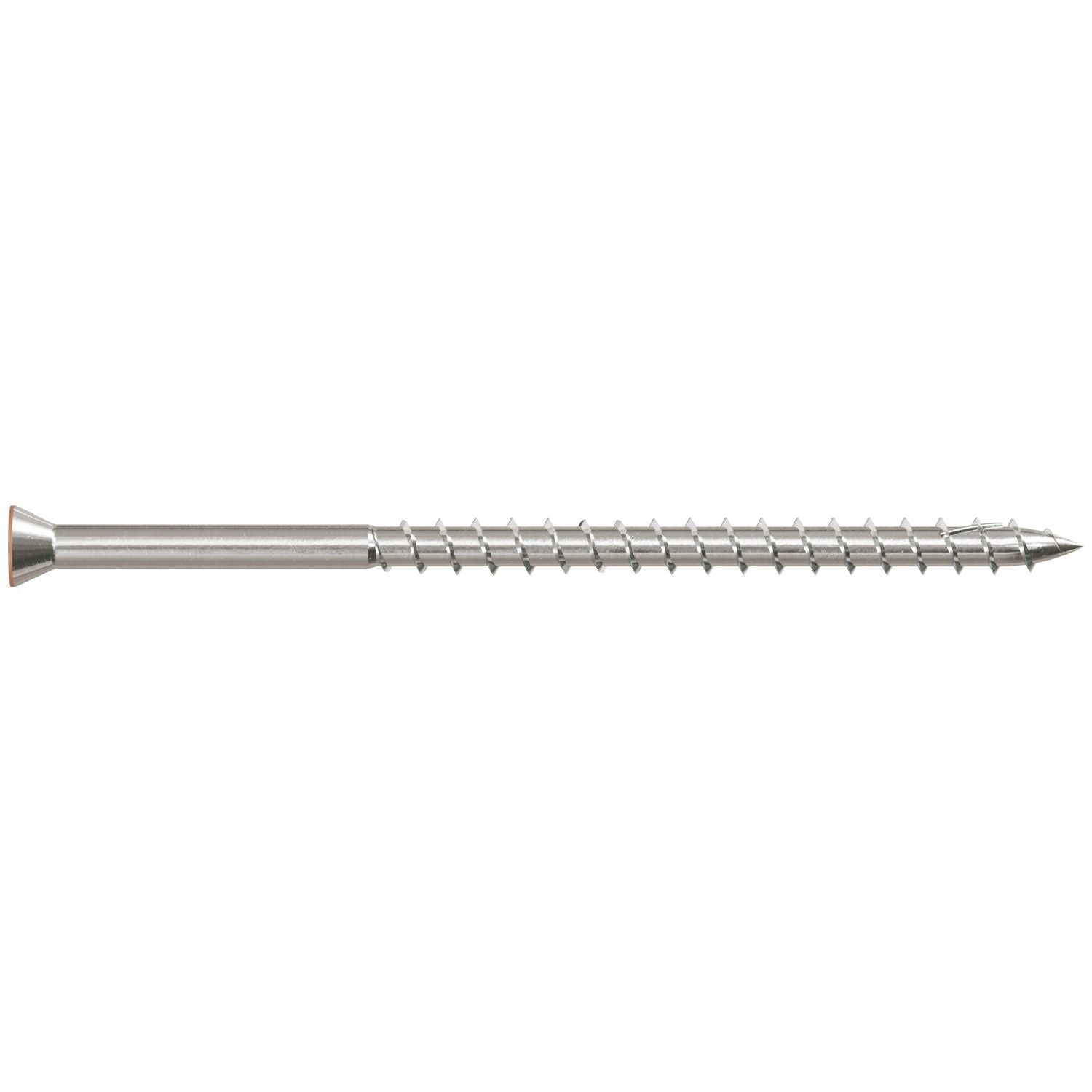 Simpson Strong-Tie T07300WJI Deck-Drive DWP WOOD SS Screw, #7 x 3-in. T-15, Trim Head, Type 316, Tan 03, 350-Pack