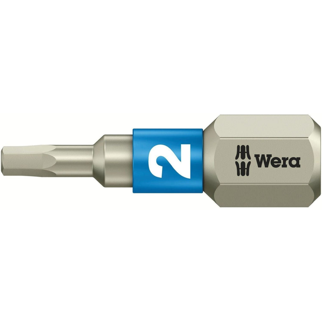 Wera 3840/1 Ts Bit, Stainless, 2x25-mm.