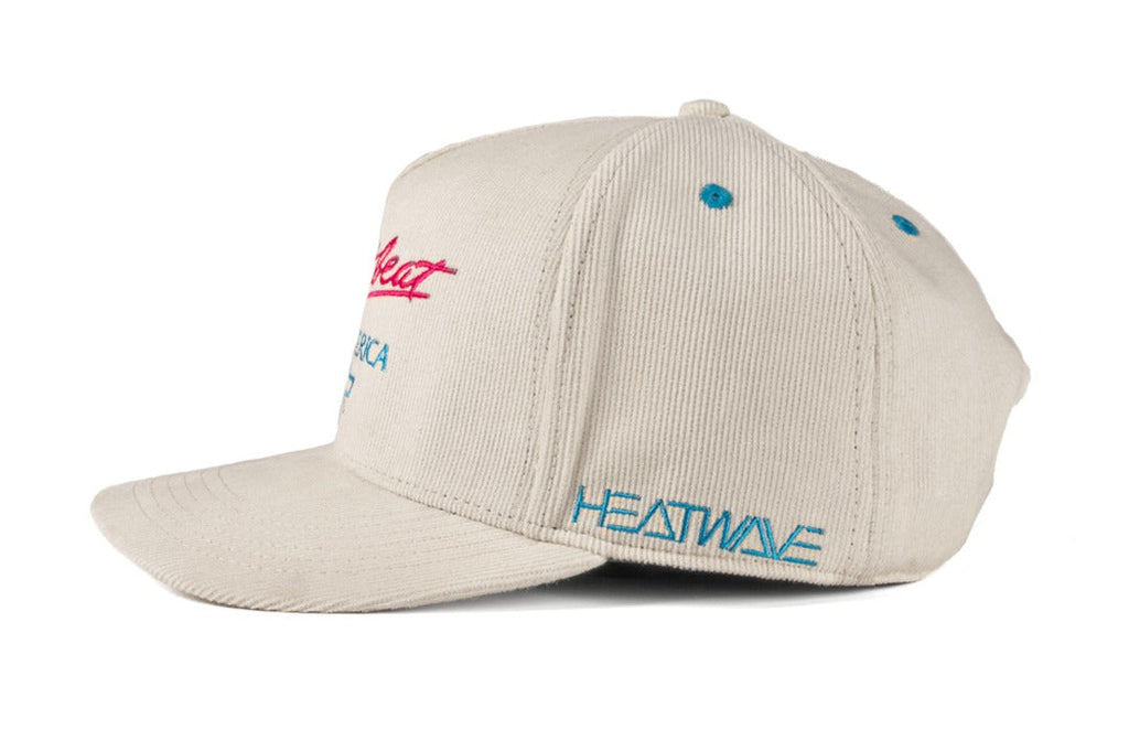 Heat Wave OFF WHITE Cord Chevrolet Heartbeat of America Hat