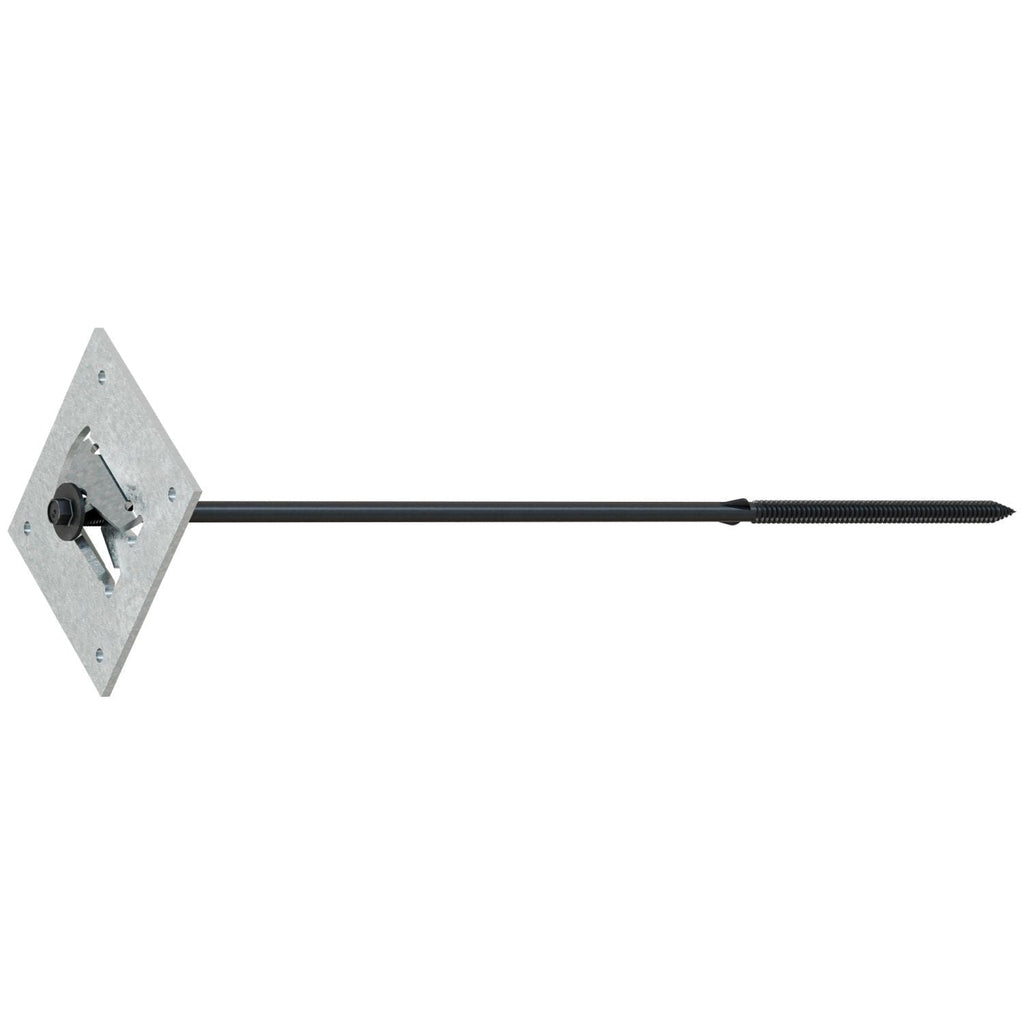 Simpson Strong-Tie SDWF2716-TUW Strong-Drive SDWF FLOOR-TO-FLOOR Screw, 0.270-in. x 16-in. 5/16 Hex, E-coat, 25-Pack