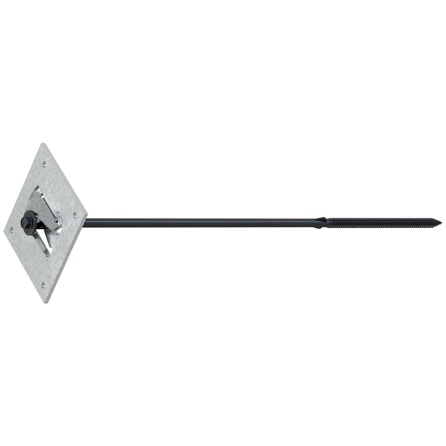 Simpson Strong-Tie SDWF2716-TUW Strong-Drive SDWF FLOOR-TO-FLOOR Screw, 0.270-in. x 16-in. 5/16 Hex, E-coat, 25-Pack