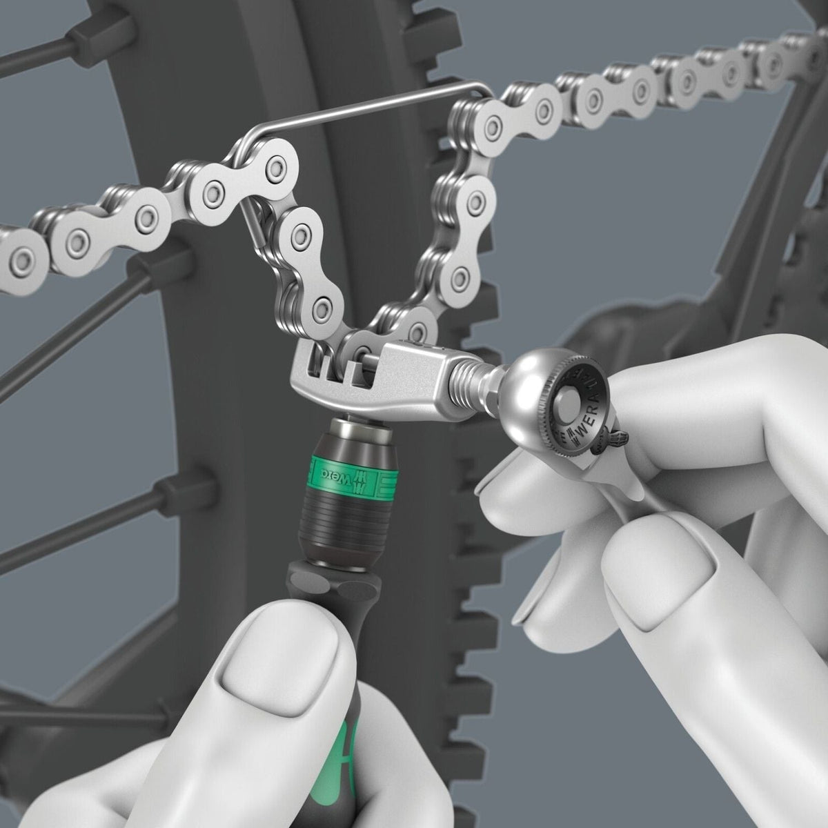 Wera 9532 Chain Riveter Set For Workshops, 20-Pieces