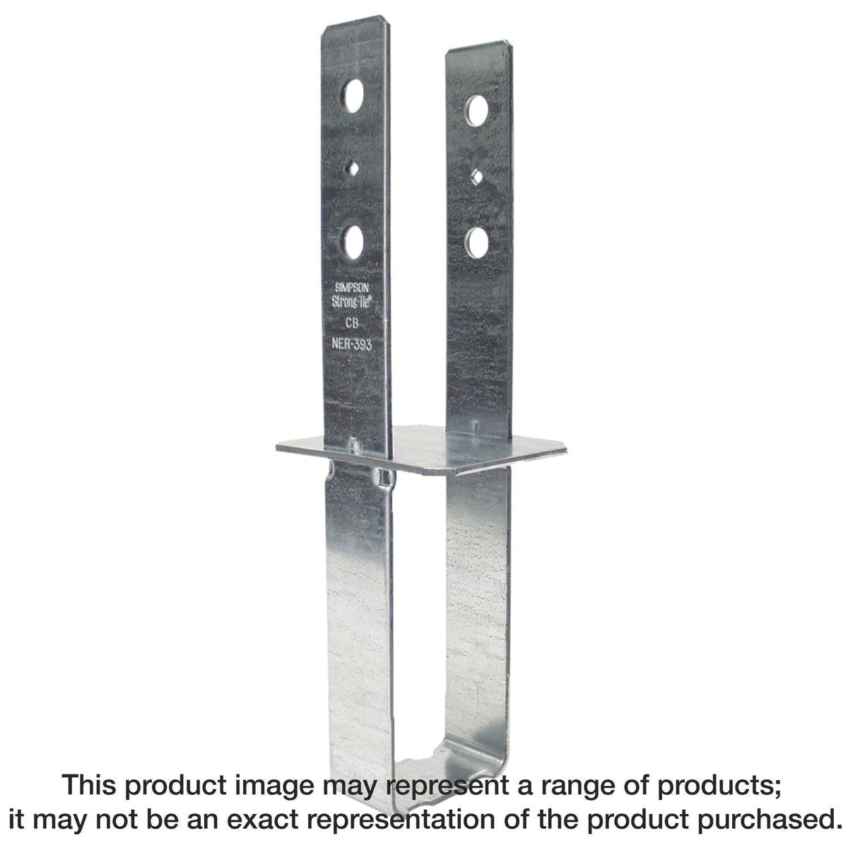 Simpson Strong-Tie CB46 CB Galvanized Column Base for 4x6