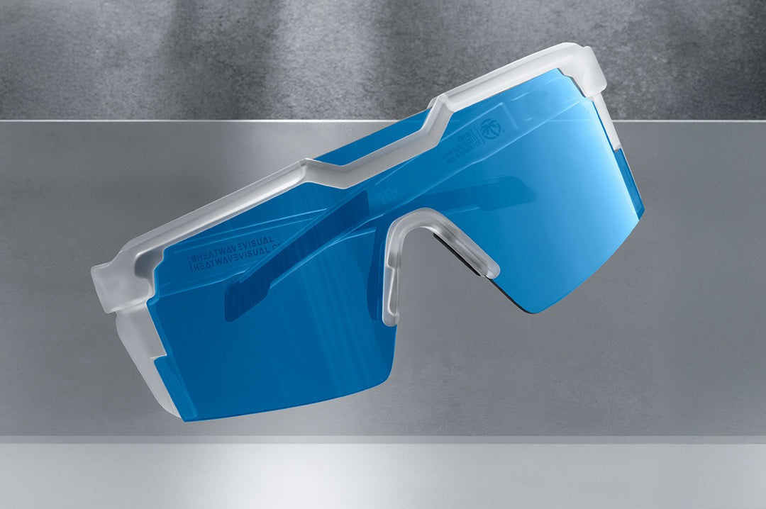 Heat Wave Future Tech Vapor Frost Frame Coastal Lens Z87+ Sunglasses