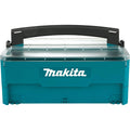 Makita P-84137 MAKPAC Interlocking Storage Box with Inserts, 6-1/2" x 15-1/4" x 11-5/8"