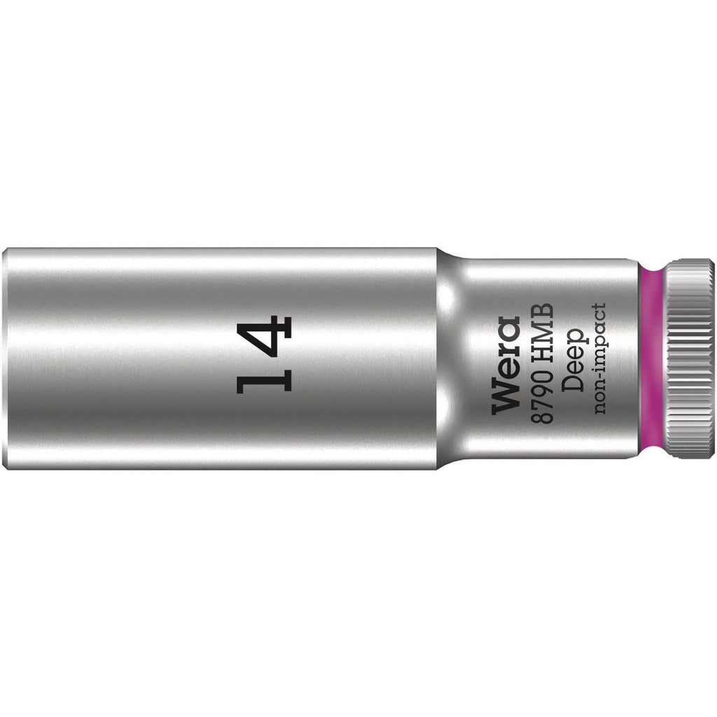 Wera 8790 Hmb Deep 3/8-in. Socket, 14x64-mm.