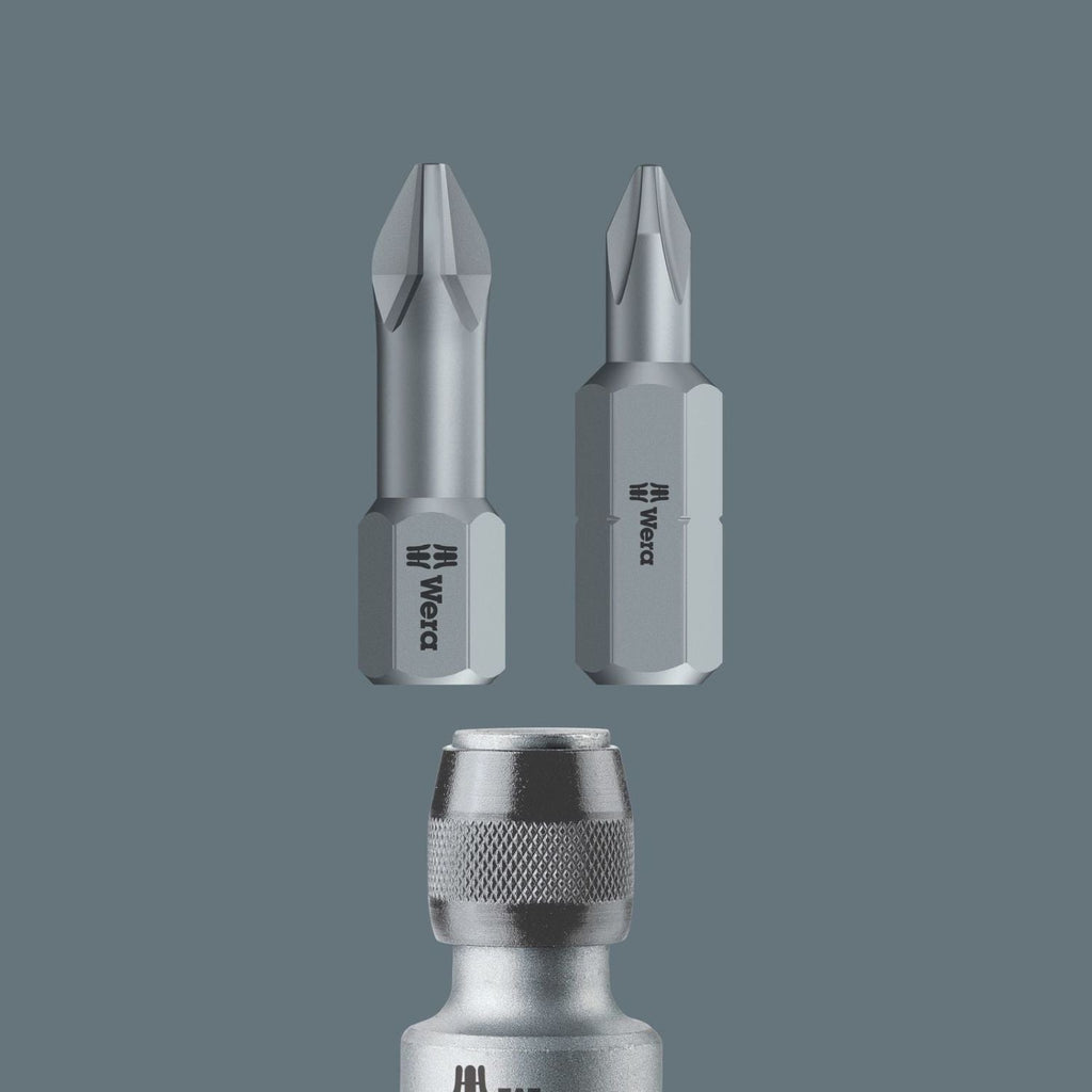 Wera 784 B 3/8-in. Adaptor With Quick-Release Chuck, 784 B/2x5/16-in.x50-mm.