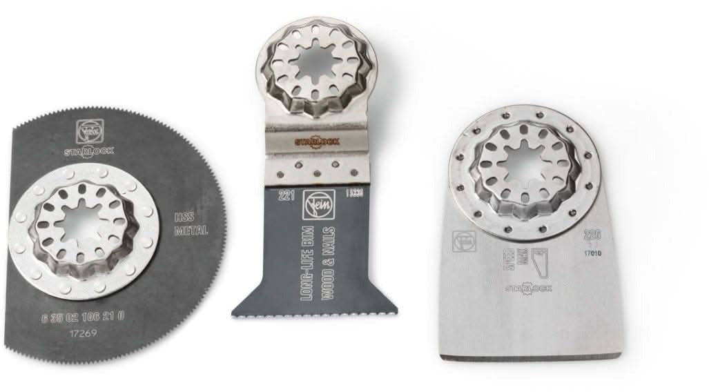Fein 35222967290 Starlock RENOVATION Set PRO - Oscillating Multi-Tool Accessories