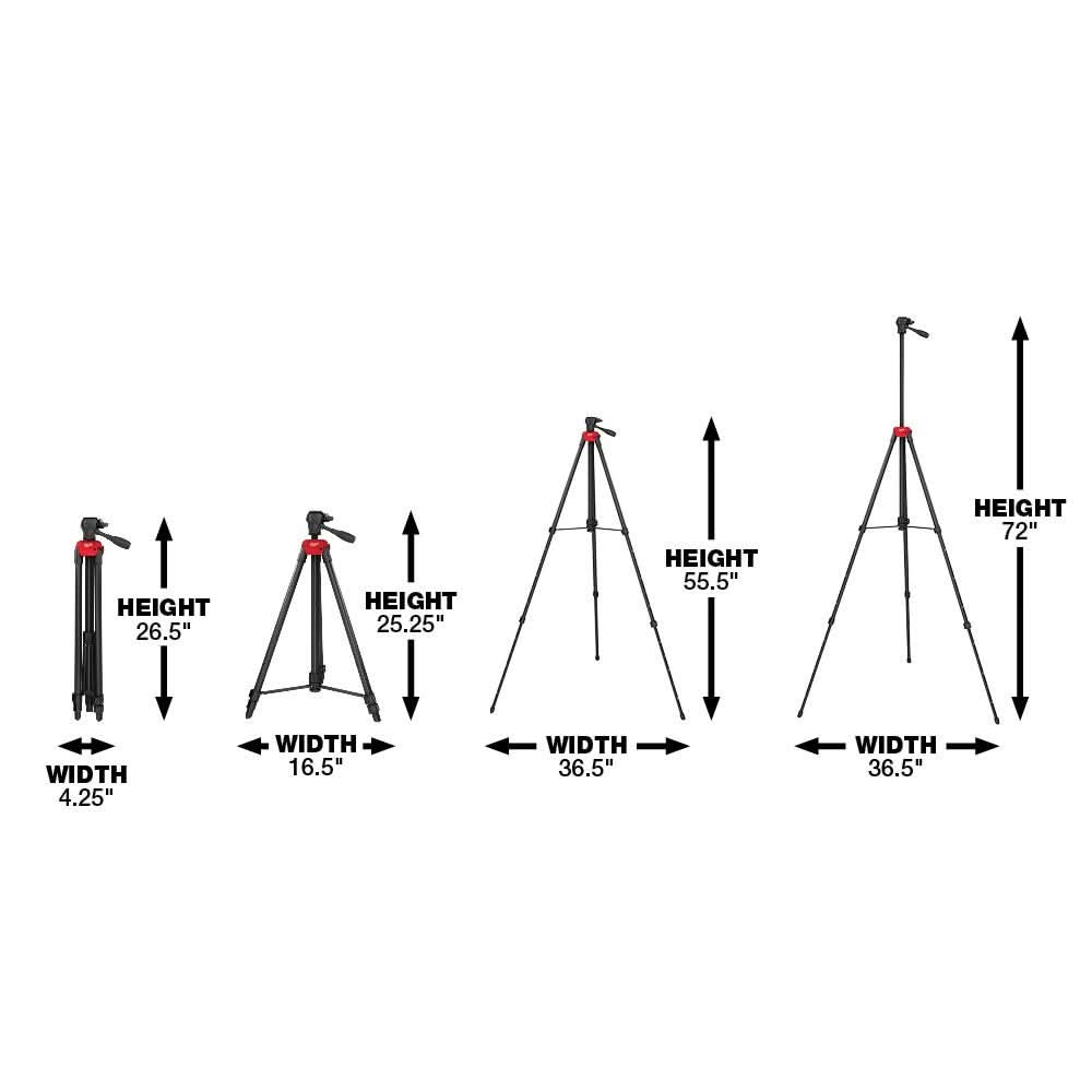Milwaukee 48-35-1411 72-Inch Laser Tripod (Promo)