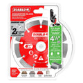 Diablo DMADS0450 4-1/2 Inch Diamond Segmented Cut-Off Discs for Masonry