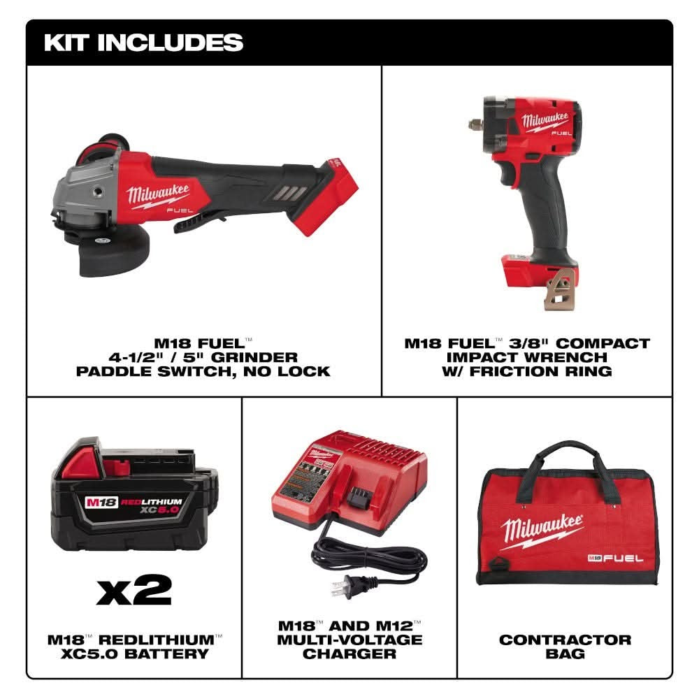 Milwaukee 2991-22 M18 FUEL 2-Tool Combo Kit