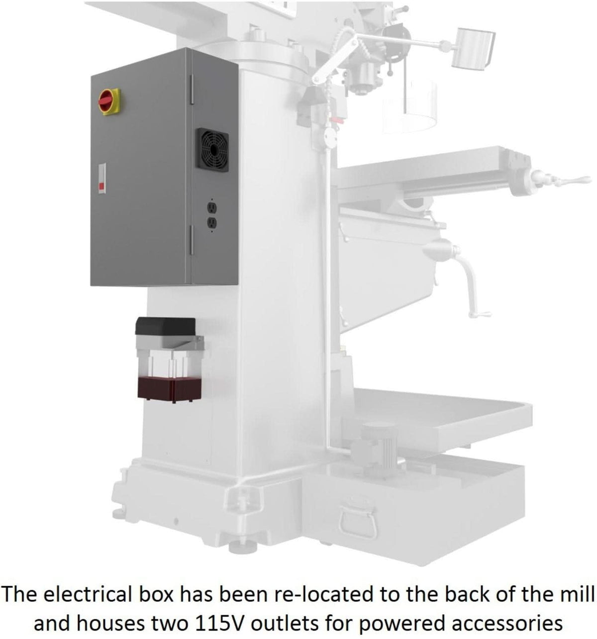 Jet Tools 691500 JTM-949EVS/230 Electronic Variable Speed Vertical Milling Machine 230V 3Ph