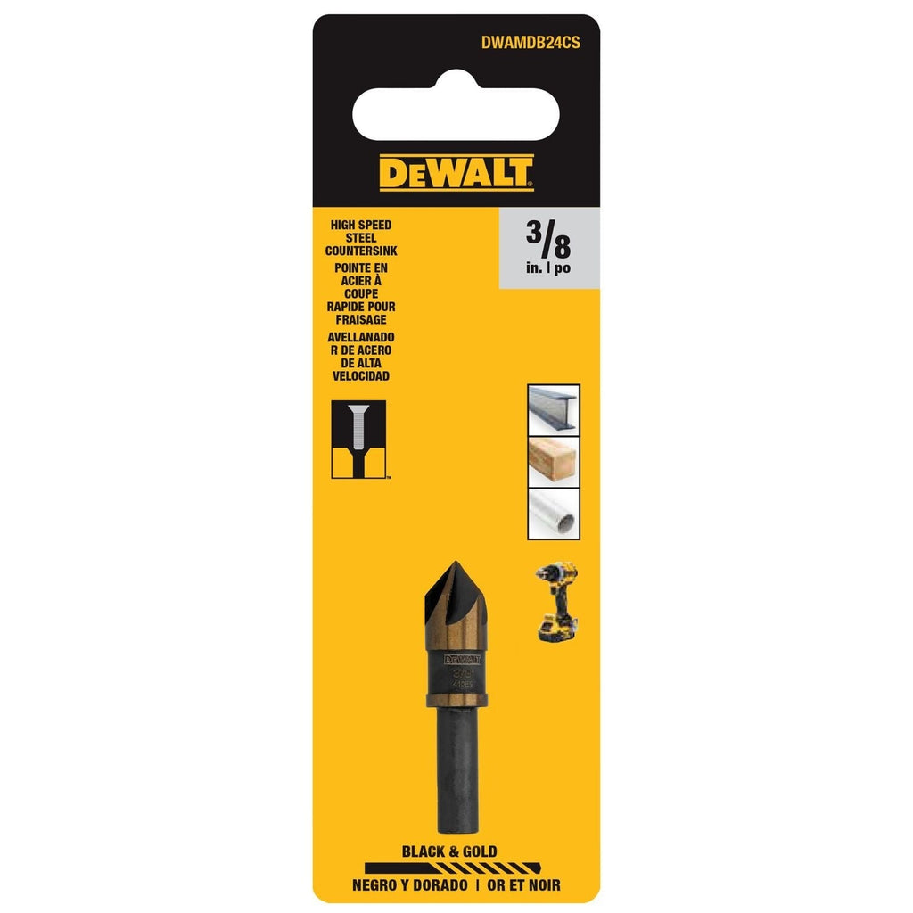DeWALT DWAMDB24CS 3/8-in. High-Speed Steel Countersink