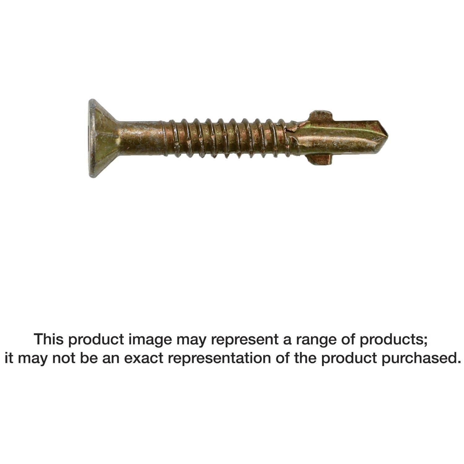 Simpson Strong-Tie TB1440S Strong-Drive TB WOOD-TO-STEEL Screw (Collated), #14 x 1-9/16-in. Yellow Zinc, 1000-Pack