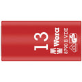 Wera 8790 B VDE Zyklop 3/8-in. Socket, Insulated, 13x46-mm.