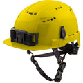 Milwaukee 48-73-1322 Yellow Front Brim Vented Safety Helmet - Type 2, Class C